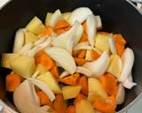 【節約夕食】合挽肉と冷蔵庫の余り野菜のカレー作り方2写真