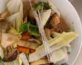 お一人様洋風オイ麻婆味根菜たっぷり野菜炒作り方16写真