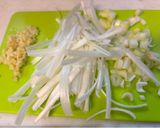 ネギねぎ焼豚スープ。作り方1写真