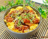 給食風🏫鶏唐揚げのピーナッツカレーがらめ作り方11写真