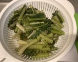 野沢菜の油炒め作り方2写真