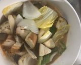 根菜茄子白菜オイ梅マヨ味温野菜サラダ作り方17写真