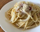 #USA在住 簡単ミルク&チーズパスタ作り方5写真