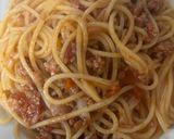 豚ひき肉で作るお肉たっぷりのボロネーゼ😋作り方9写真