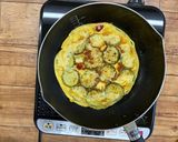 夏野菜のオムレツ作り方5写真