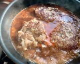 麻婆煮込みハンバーグ作り方5写真