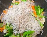 甘とうがらしと牛肉のチャプチェ♫作り方6写真