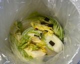 白菜漬けを少量を樽で漬ける作り方6写真