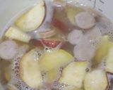 ほっこり♡さつまいもと小松菜の豆乳スープ作り方3写真