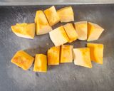 かぼちゃと挽肉のそぼろ煮作り方1写真