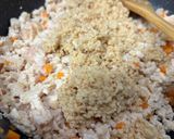 節約ヘルシー大豆入りガパオ4毒抜き作り方4写真