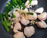 今日のおかず!時短節約小松菜ささみ鶏チリ作り方6写真