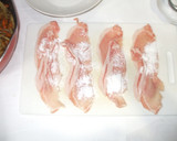 きんぴらごぼう肉巻き♪簡単りメイク豚肉作り方2写真