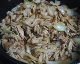 豚丼♪【簡単丼】大葉と酢でさっぱり！作り方4写真