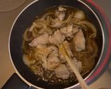 卵2個でほどよく半熟親子丼作り方6写真