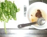 鶏もも肉の酢味噌照り焼き♪簡単もやし作り方4写真