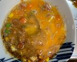 レンジ簡単洋風梅スンドゥブ味炒飯弁当作り方7写真