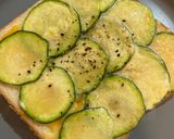 ズッキーニとチーズの朝トースト🥒🧀🍞作り方4写真