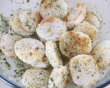 揚げずにカリカリ！長芋ののりしお焼き作り方4写真
