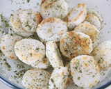 揚げずにカリカリ！長芋ののりしお焼き作り方4写真