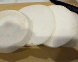 釣って来たトラフグの白子とカブのソテー作り方2写真