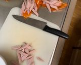 ゴロゴロ野菜魚肉ソーセージロコモコ炒煮風作り方20写真