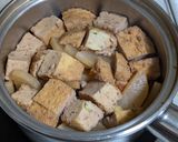 かえしと顆粒だしで☆ゲソ大根がんもの煮物作り方4写真
