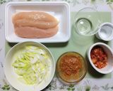 素麵に合うおかずささみネギキムチ味噌和え作り方1写真