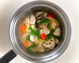 そば粉と冷凍和風野菜ミックスで〜グラタン作り方6写真