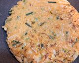 少ない材料で簡単！大きいお好み焼き作り方7写真