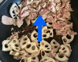 豚こま・レンコン・甘味噌のごままぶし☆作り方8写真