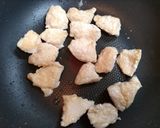 簡単夕飯昼食！薩摩芋と蓮根と鶏肉マスタード炒め作り方9写真