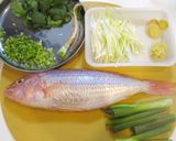 清蒸鮮魚（イトヨリの中華蒸し）作り方1写真