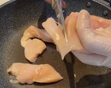 鶏むね肉でレバニラ風炒め♩作り方1写真