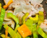 酷暑でも白飯がススム！ゴーヤ豚キムチ！作り方4写真