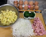 美活⭐︎減塩生活⭐︎スパニッシュオムレツ作り方7写真