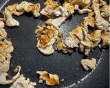 時短簡単 豚こま肉と厚揚げの味噌炒め作り方3写真