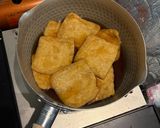 稲荷寿司やうどんにも!手作り稲荷揚げ!作り方4写真