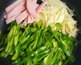 ピーマンたっぷり！味付け超簡単醤油炒め作り方1写真