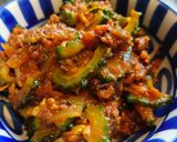 ゴーヤ好きな人の為のスパイスキーマカレー作り方8写真