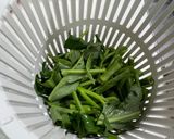 空芯菜のかき揚げ作り方1写真