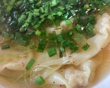 ワンタンスープ　ねぎニラ白菜作り方3写真