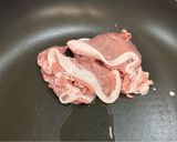 豚肉と小ネギの卵炒め作り方1写真