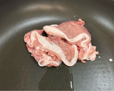 豚肉と小ネギの卵炒め作り方1写真