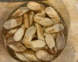鶏とごぼうの煮物作り方1写真