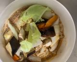 ゴロゴロ野菜魚肉中華風味噌キムチ味炒煮風作り方13写真