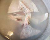 鯛のアラ汁（コンソメ味）作り方1写真