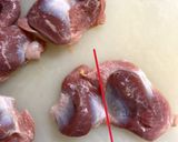 砂肝グリル焼き　ラー油の一滴技を使います作り方1写真