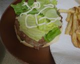 おうちカフェチーズハンバーガー作り方4写真