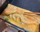 春の味！グリーンピースの厚焼き玉子🫛作り方3写真